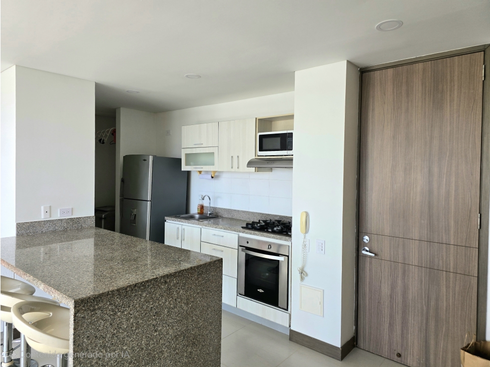 Arriendo Apartamento Sin Muebles 2 Alcobas - Vista al Mar — foto 6
