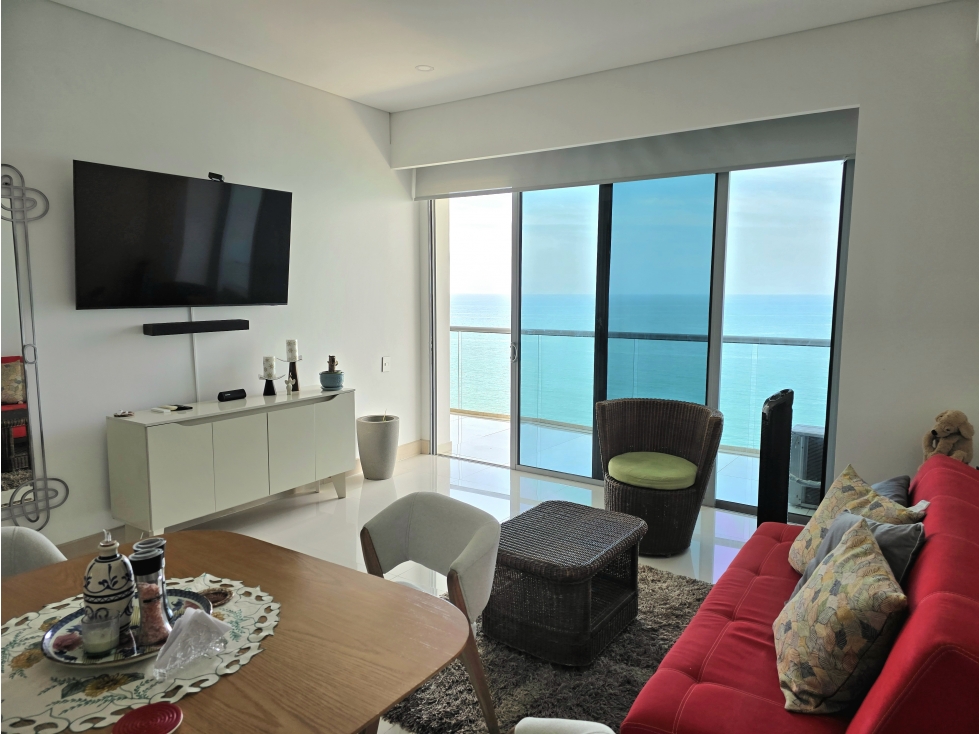 Hermoso Apartamento en Arriendo Amoblado- Frente al mar — foto 5
