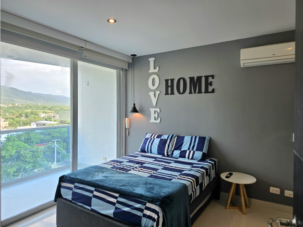 Apartamento en Arriendo Amoblado 1 Alcoba 59 mts - Tayrona Beach - 6