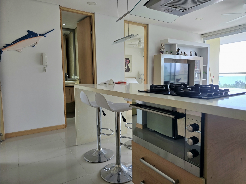 Hermoso Apartamento en Arriendo Amoblado 1 Alcoba - Torres del Mar — foto 2