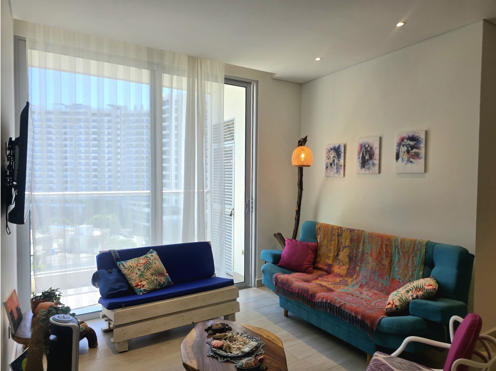 Apartamento en Arriendo Amoblado 2 Alcobas - Salguero Beach — foto 5
