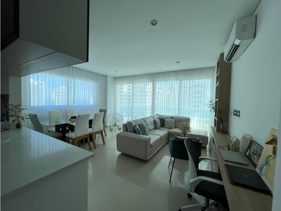 CASTILLOGRANDE- VENTA DE APARTAMENTO CARTAGENA DE INDIAS.