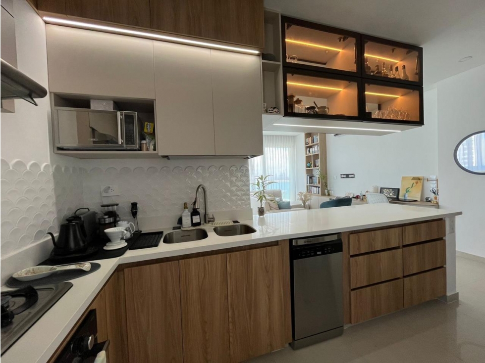 CASTILLOGRANDE- VENTA DE APARTAMENTO CARTAGENA DE INDIAS. — foto 4
