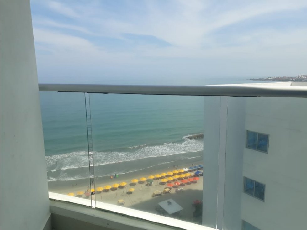 VENTA APARTAMENTO VISTA AL MAR B/GRANDE CARTAGENA