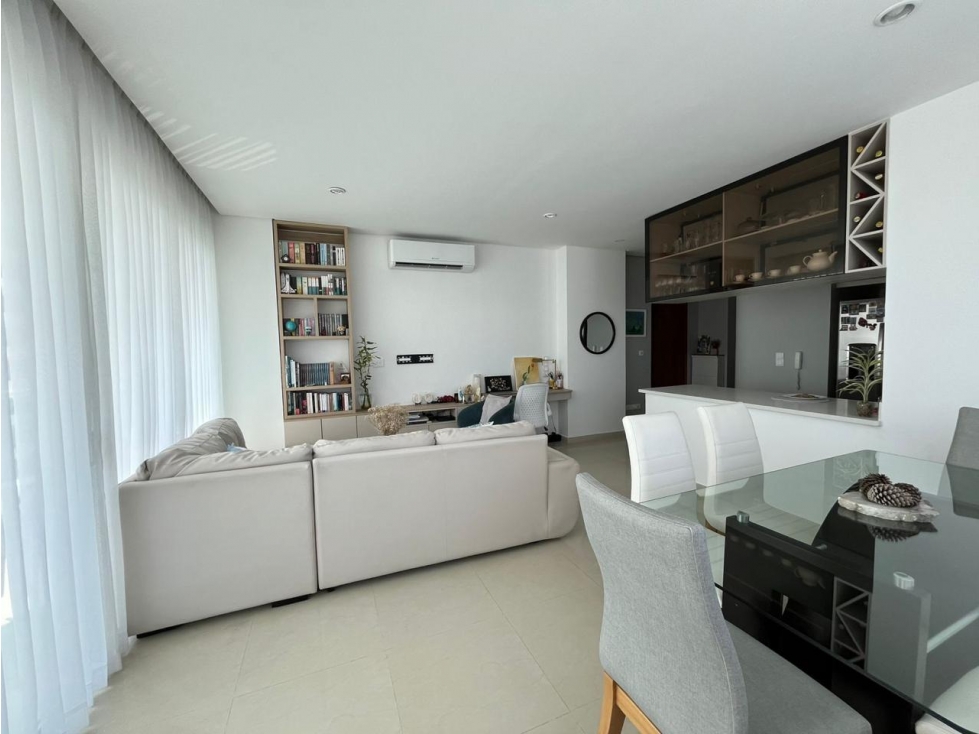 CASTILLOGRANDE- VENTA DE APARTAMENTO CARTAGENA DE INDIAS. — foto 3