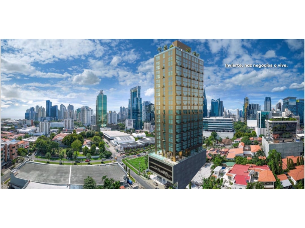 Venta de apartamento The Label by Loft Art Obarrio