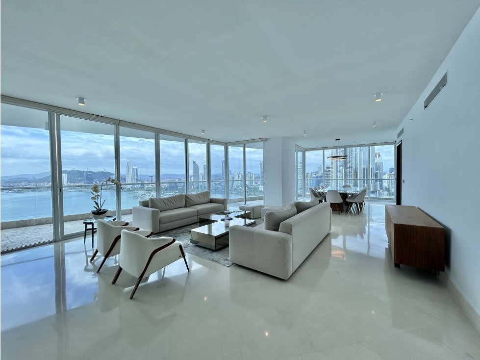 Alquilo apartamento amoblado Ph The Point, Paitilla