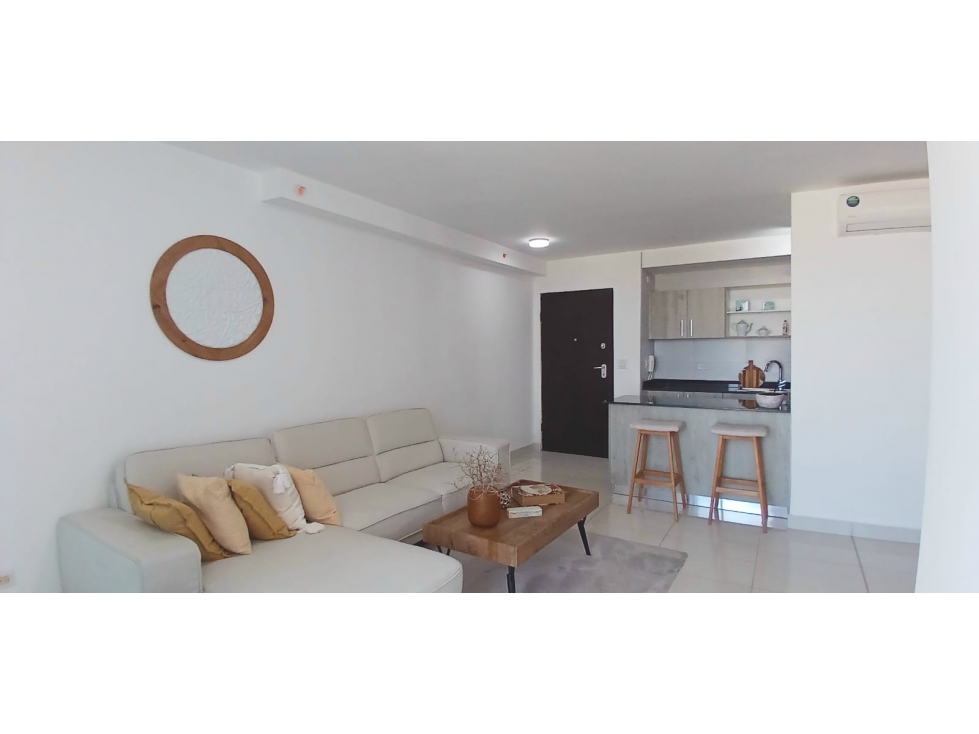 Venta de apartamento amoblado Ph Carreras, El Carmen
