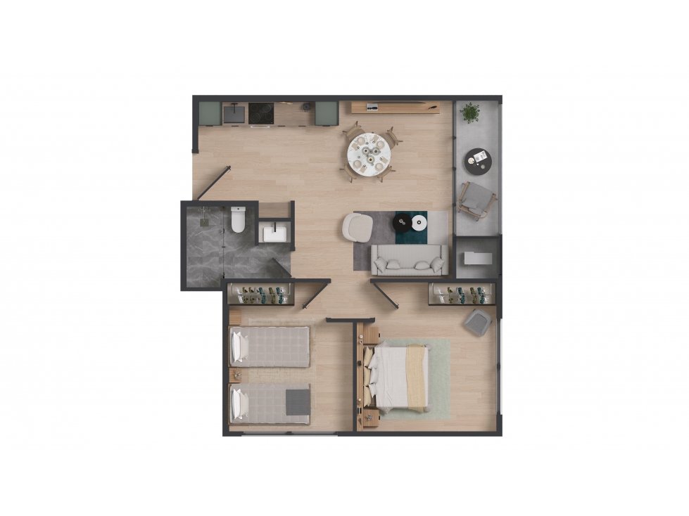 Venta apartamento amoblado Ph Moderna Modelo G en Marbella — foto 2