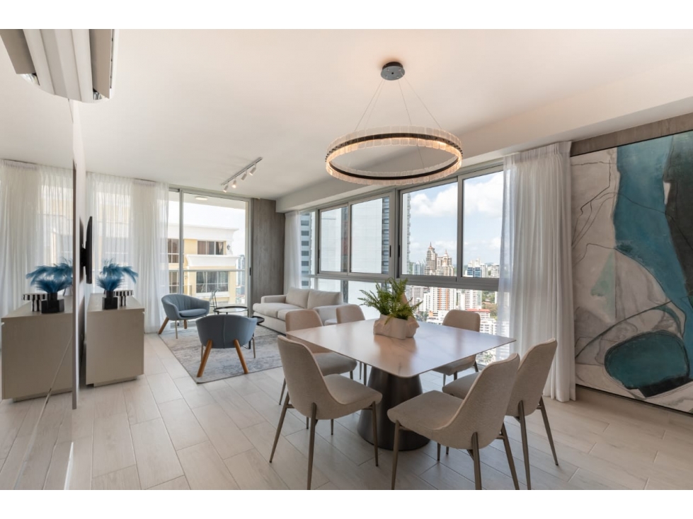 Venta apartamento amoblado Ph Urbana en Obarrio