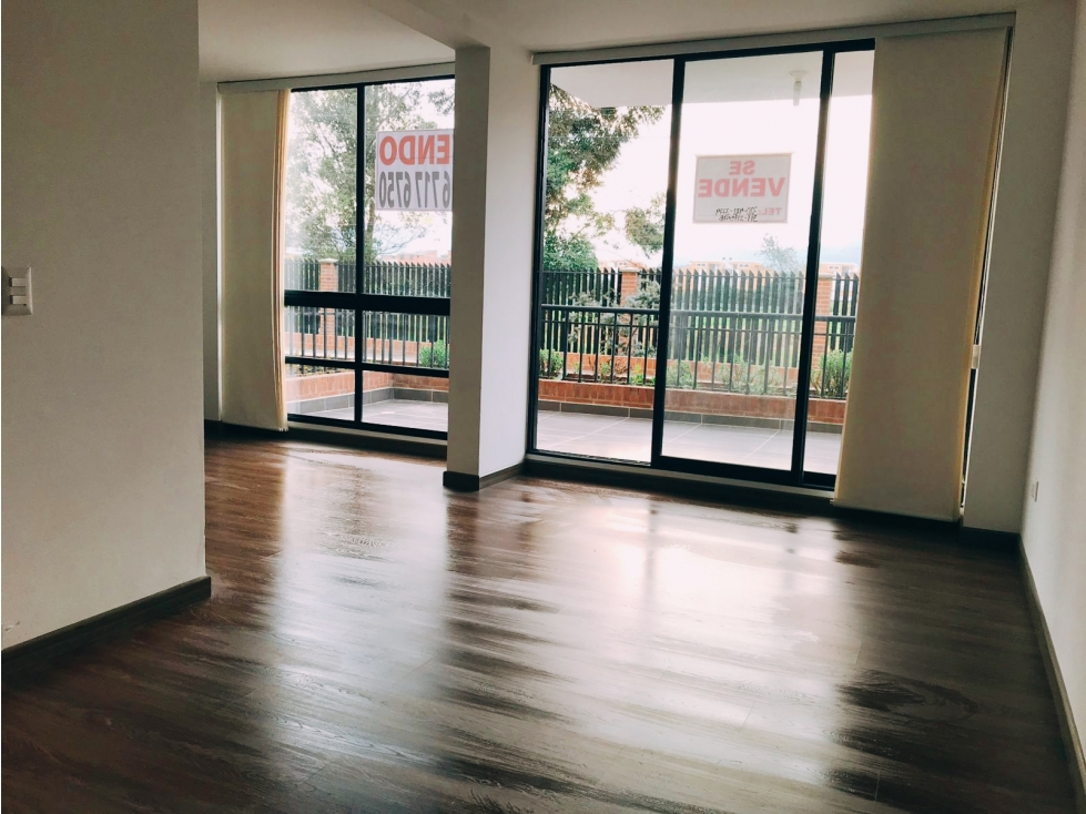 Cajica - primer piso con excelente vista y terraza
