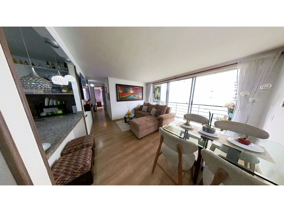 Apartamento de 77 metros con club house