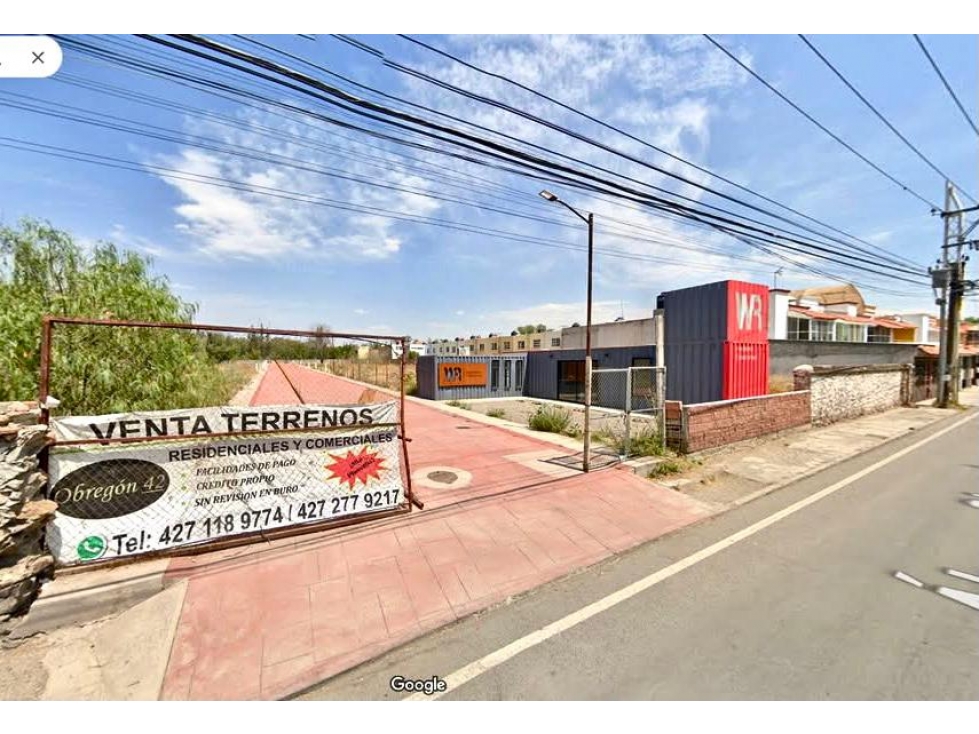 TERRENO EN VENTA EN SAN JUAN DEL RIO QUERETARO - 1