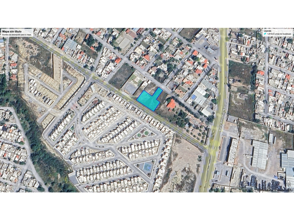 Terreno en Renta al sur en Lomas de Guadalupe CTR624694 - 2