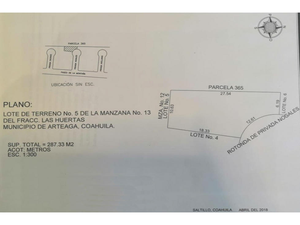 VENTA de Terreno en Fracc. Las Huertas RTV676919 - 2