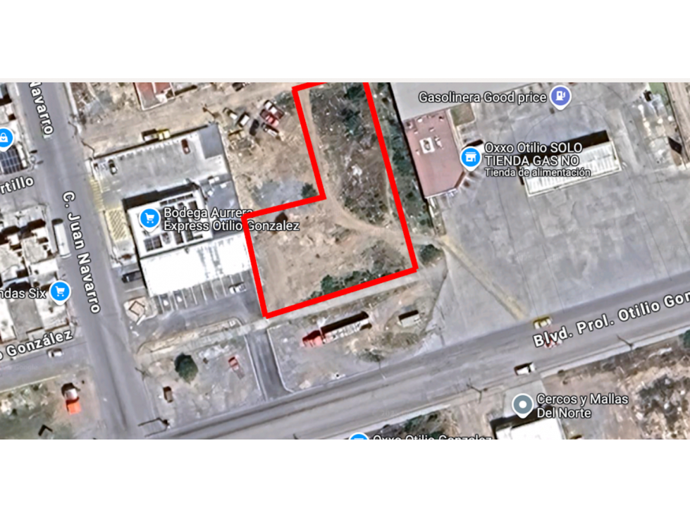 Terreno en Renta sobre Otilio Glz CTR648636