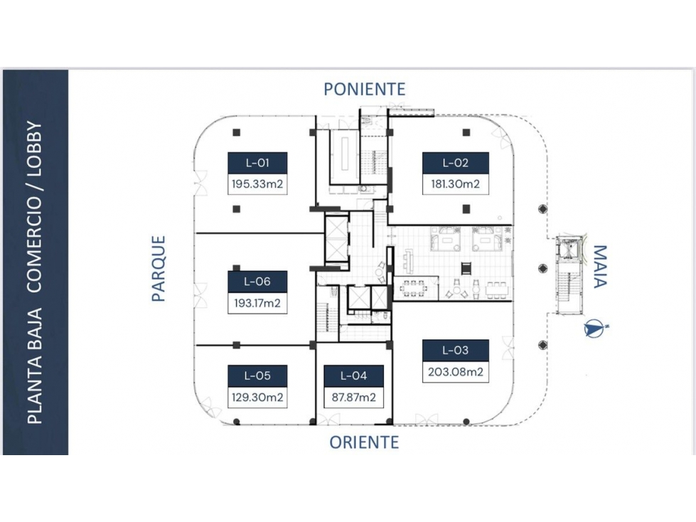 Oficinas corporativas en preventa en Parque Centro REV669995 - 4