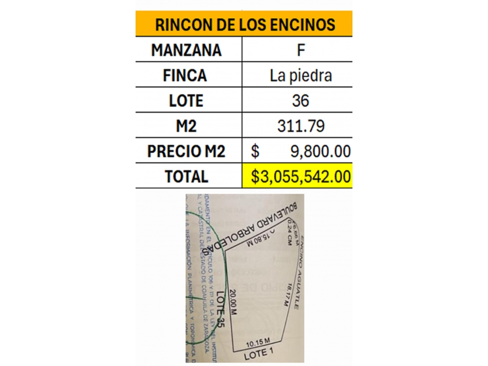 Terreno en VENTA en Rincón de los Encinos RTV687810 — foto 4