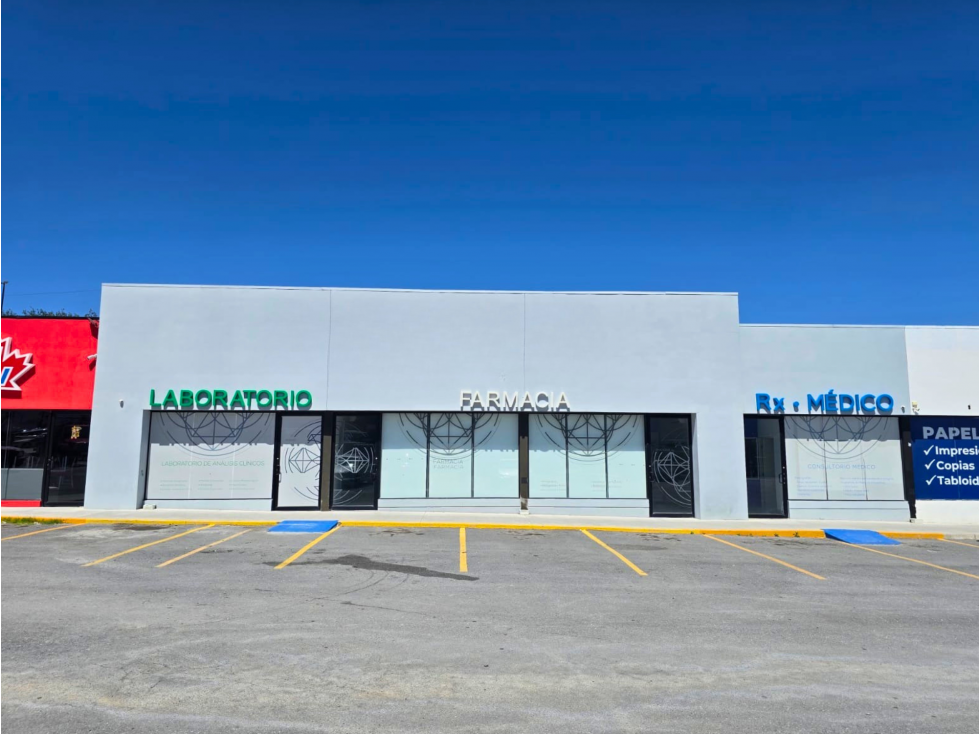 Local en Renta, ideal para clínica con Rayos X y Laboratorio equipado