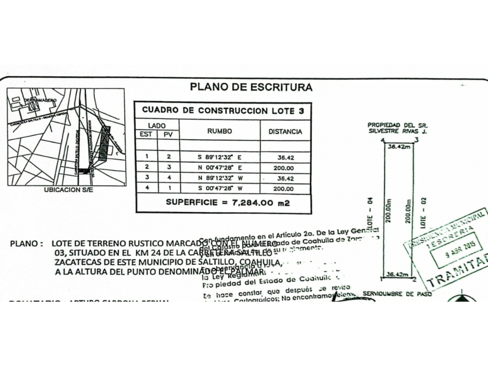 Terreno Industrial en VENTA en Agua Nueva ITV615432 - 5