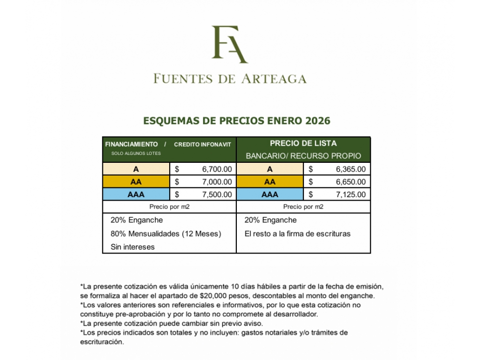 Terreno Residencial en VENTA en Fuentes de Arteaga RTV656630 — foto 6