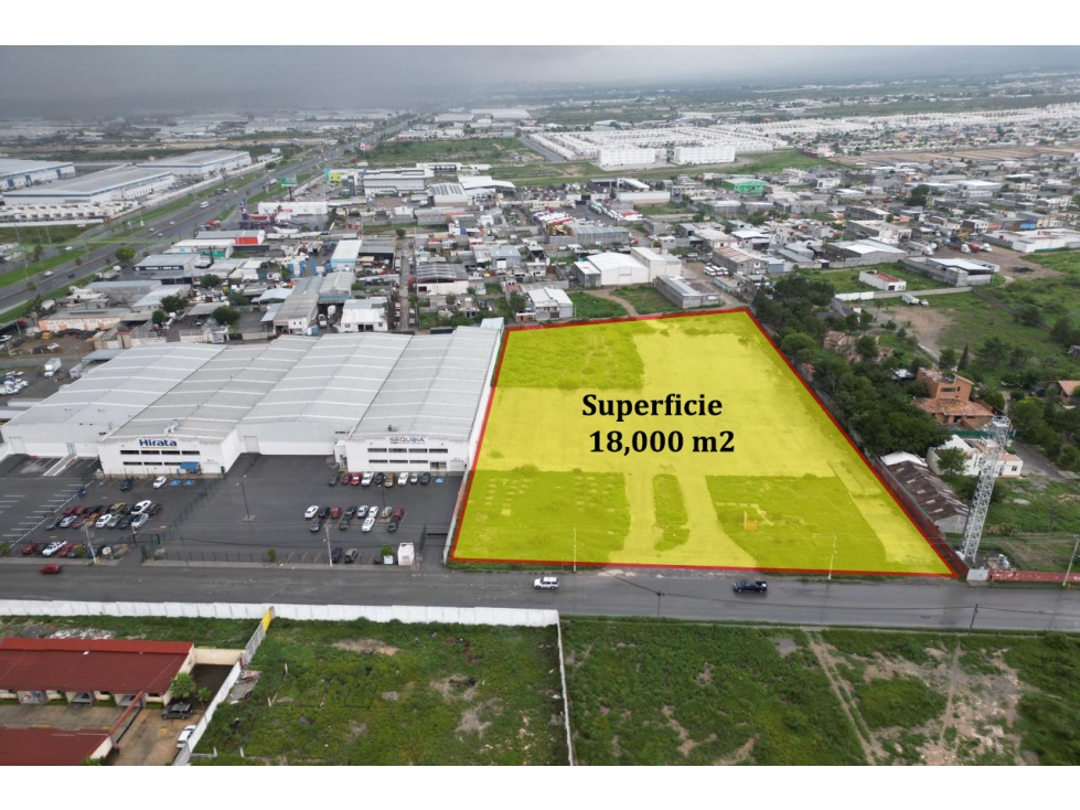 Terreno Industrial en RENTA con vocación industrial ITR655750