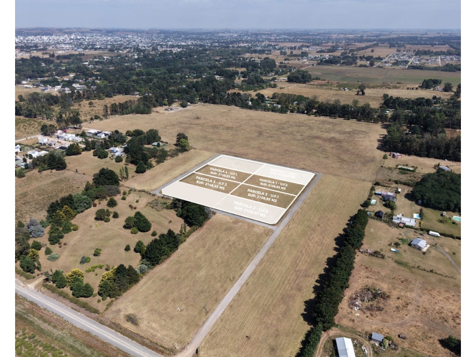 LOTES DE 2100 Mtrs EN VENTA - ZONA CAMPUS - FINANCIA