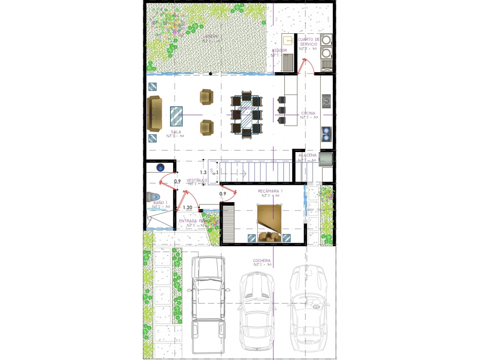 Casa en Venta Fracc Verde Paraiso, Zamora, Mich - 3