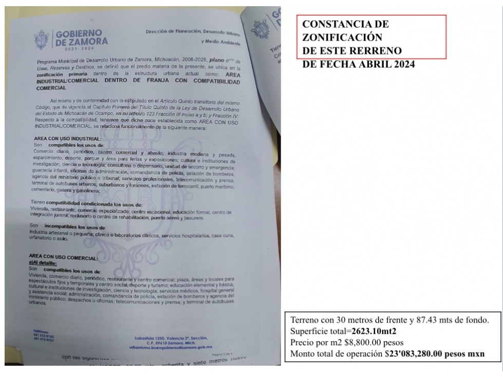 Venta de Terreno al Norte de Zamora - 3