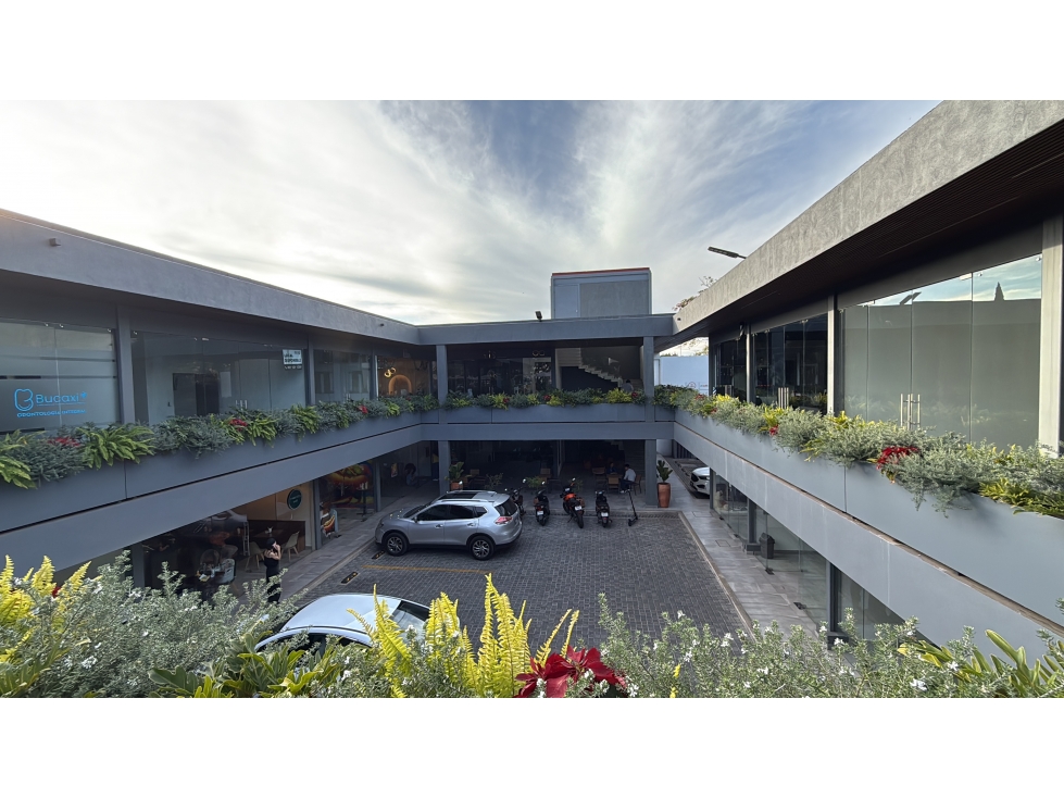 Renta de local Plaza Roma planta baja con terraza - 1