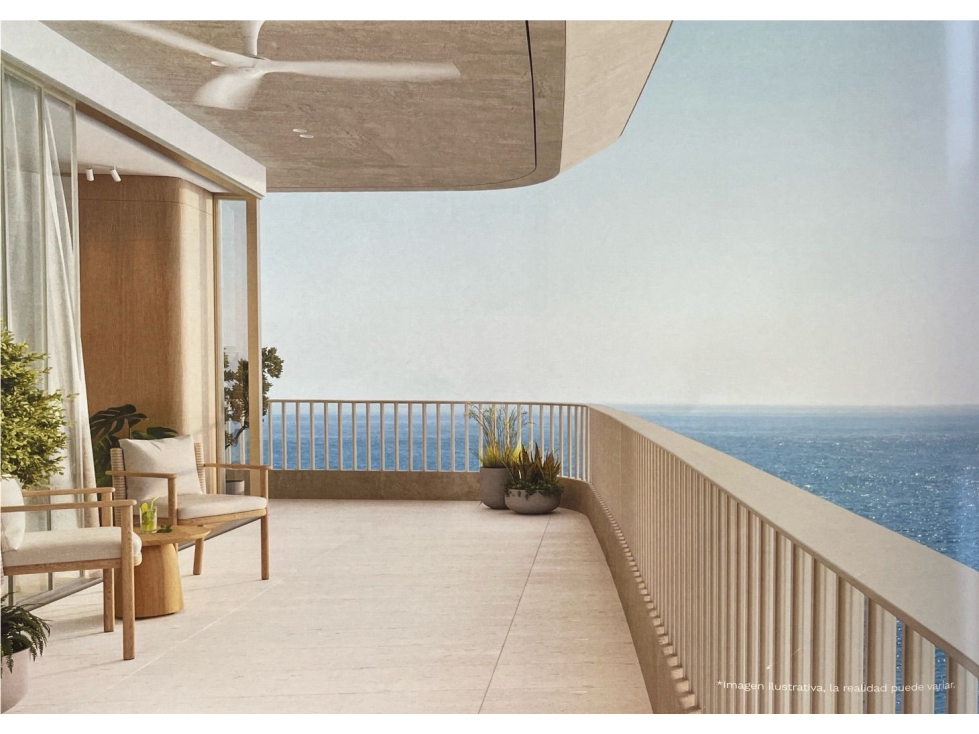 Ipanema con vista al mar y amplio balcón. Última unidad 133 m² — foto 4