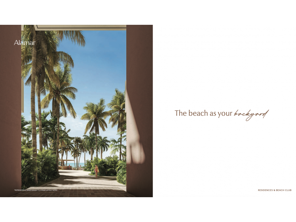 ALAMAR, Buenaventura - New beachfront project - 2