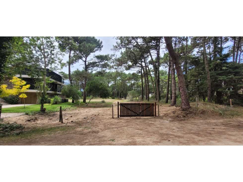 Lote a la venta en isla del golf Carilo vista plena - 3