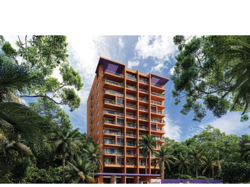 Departamento en venta, Residencial Mistral Costa Mujeres SS — foto 2