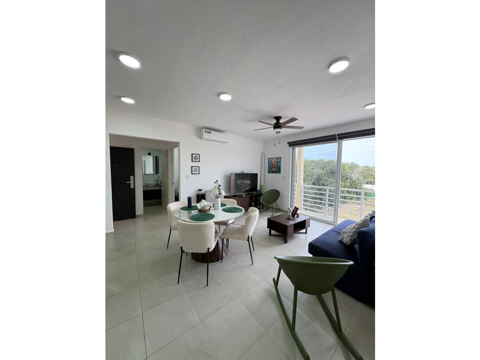 CENTRO DE PLAYA DEL CARMEN SE VENDE DEPARTAMENTO AMUEBLADO — foto 2