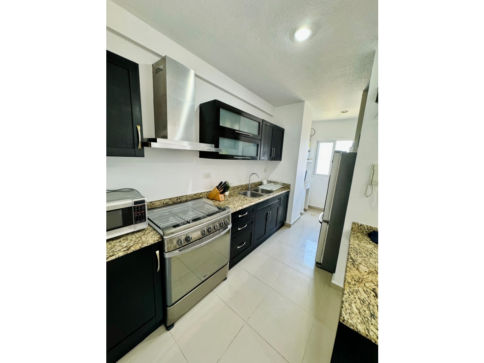 Departamento en renta semiamueblado Cuyagua Zona Sur Cancún — foto 6