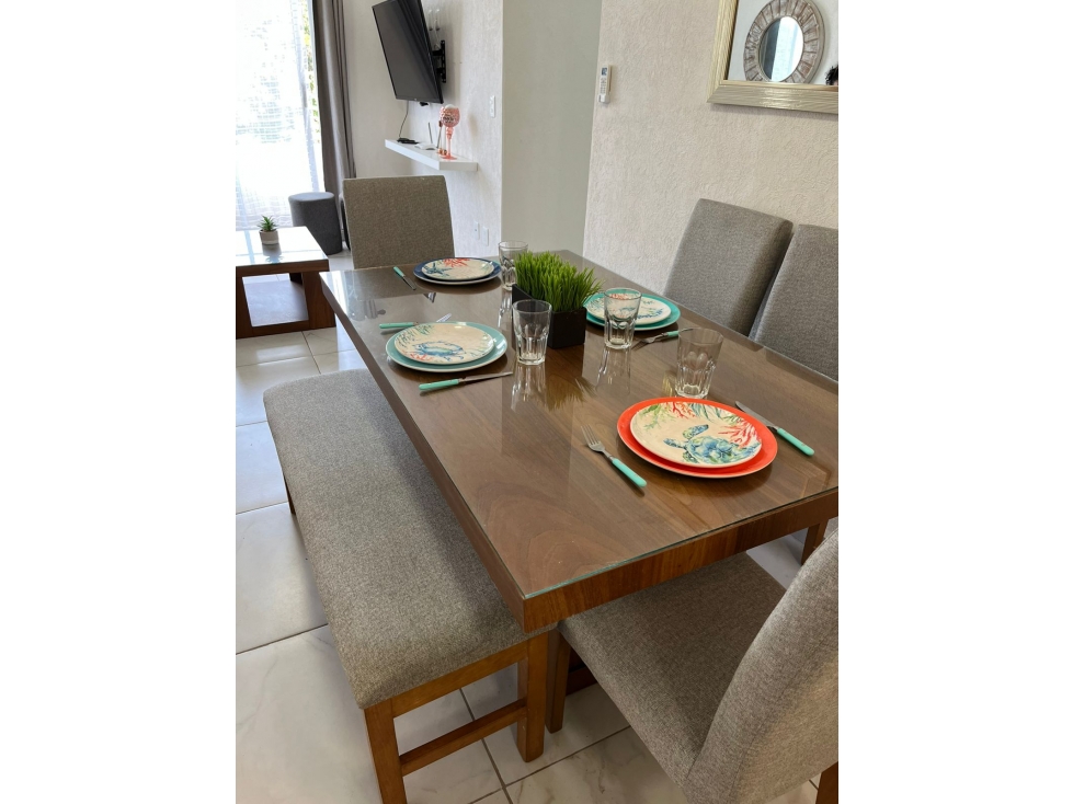 PLAYA DEL CARMEN VENTA DE DEPARTAMENTO AMUEBLADO Y EQUIPADO — foto 3