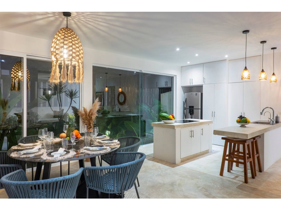 CASA EN VENTA EN TULUM: REGIÓN 15 - 6