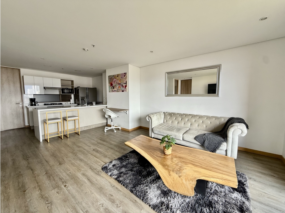APARTAMENTO PARA RENTA AMOBLADO A 5 MIN DEL TESORO. — foto 2