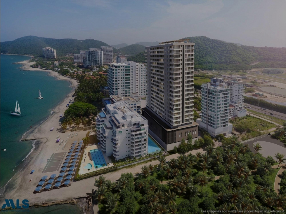 SANTA MARTA l Venta de apartaestudio con vista al mar