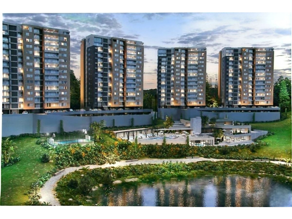 [YV] VENTA CESIÓN DERECHOS APARTAMENTO, SECTOR OJO DE AGUA, RIONEGRO