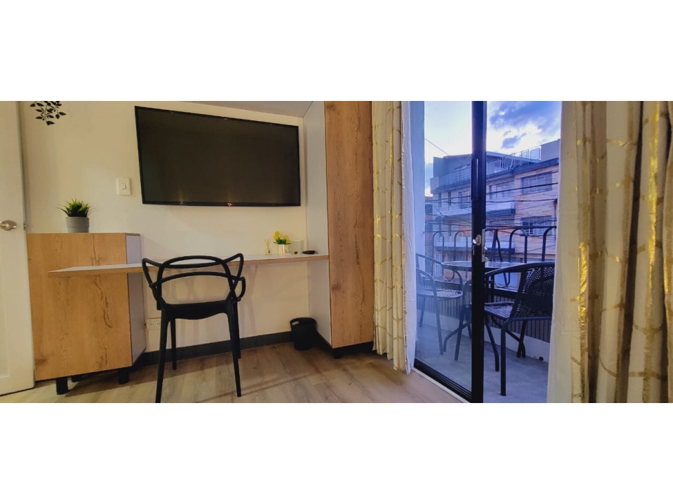 ¡SE VENDE HERMOSO APTO ESTUDIO AMOBLADO EN LAURELES! — foto 2