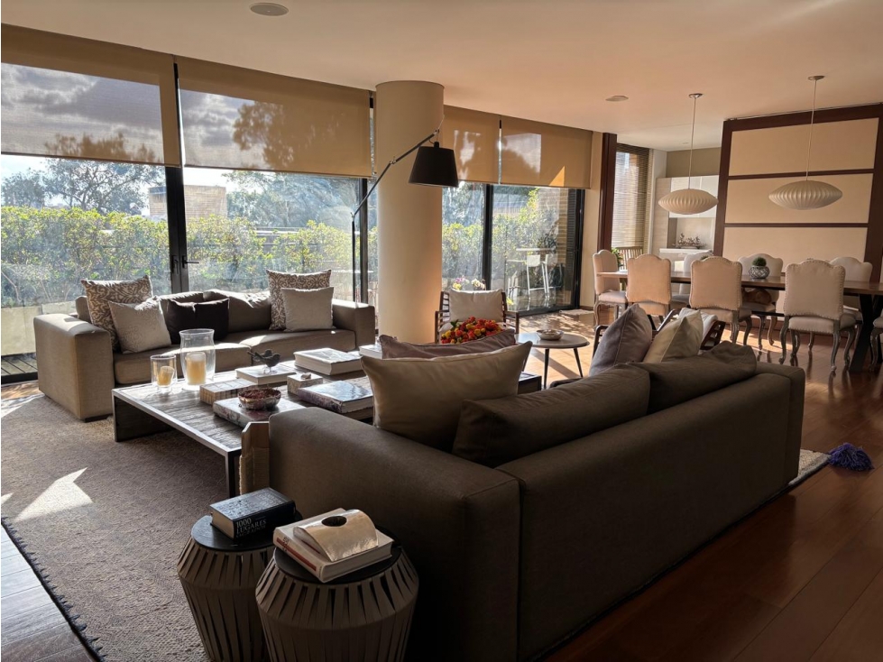 Exclusivo apartamento para arriendo en Santa Bárbara Alta