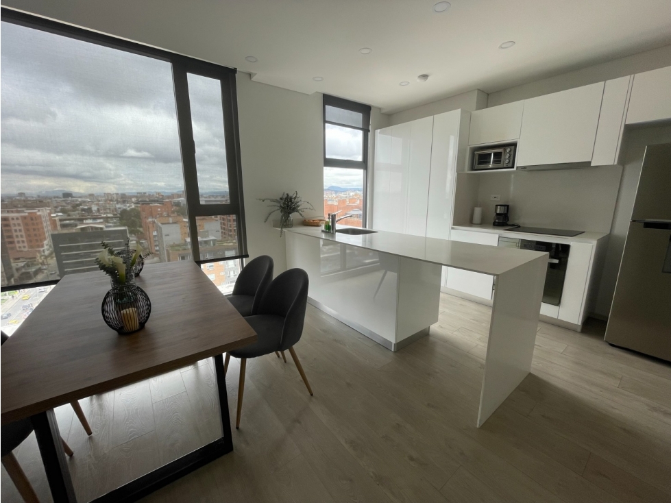 Moderno apartamento con vista para venta en Chicó — foto 2