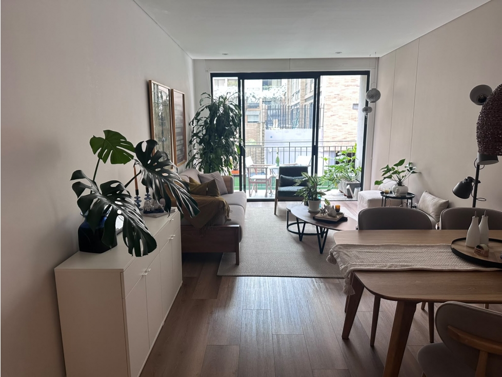 Moderno apartamento para arriendo en Chicó