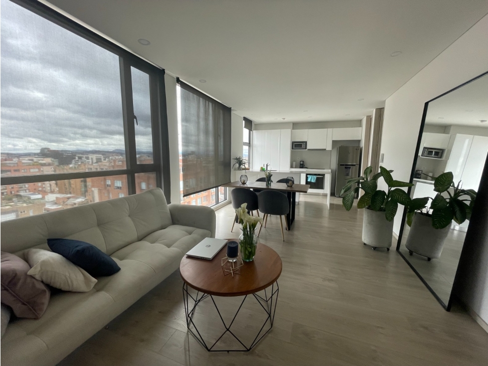 Moderno apartamento con vista para venta en Chicó — foto 3