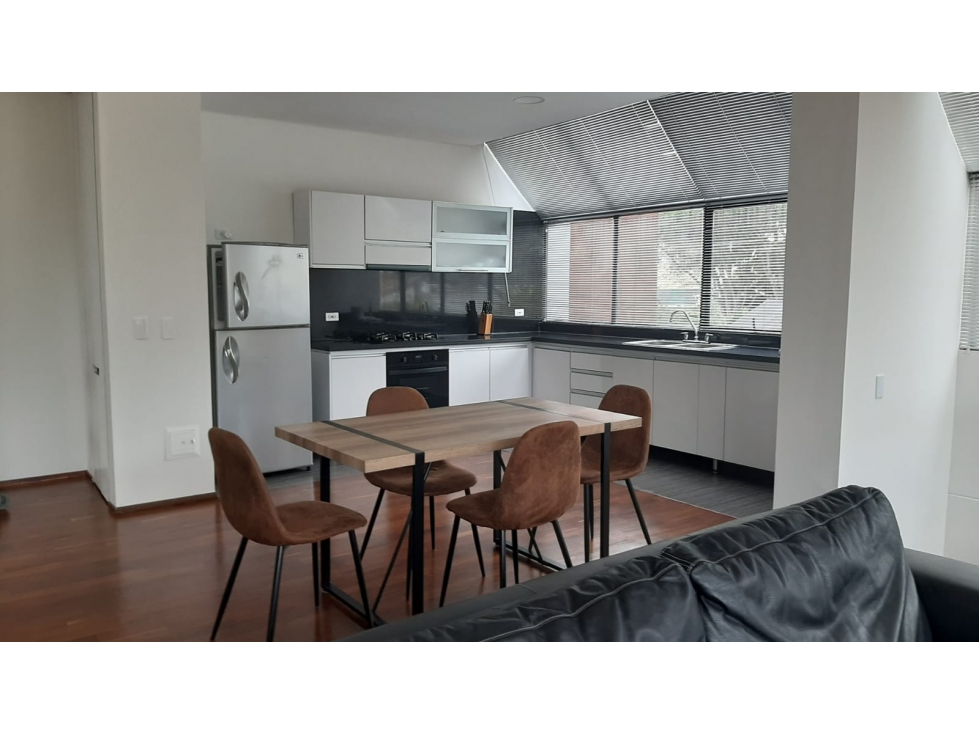 Apartamento dúplex con terrazas para arriendo en Santa Bárbara Alta — foto 3