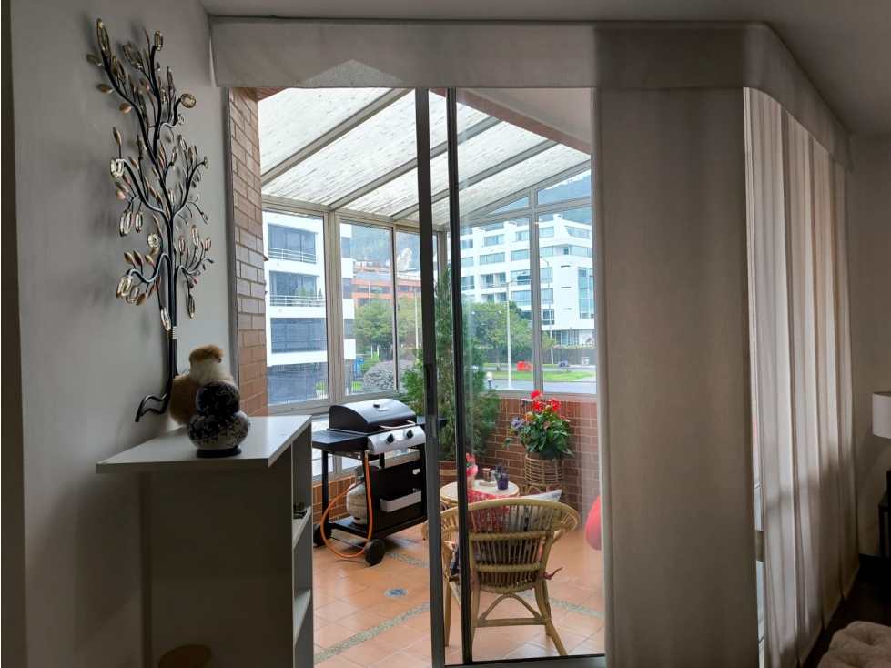 Apartamento con balcón y terraza para venta en Santa Bárbara — foto 3