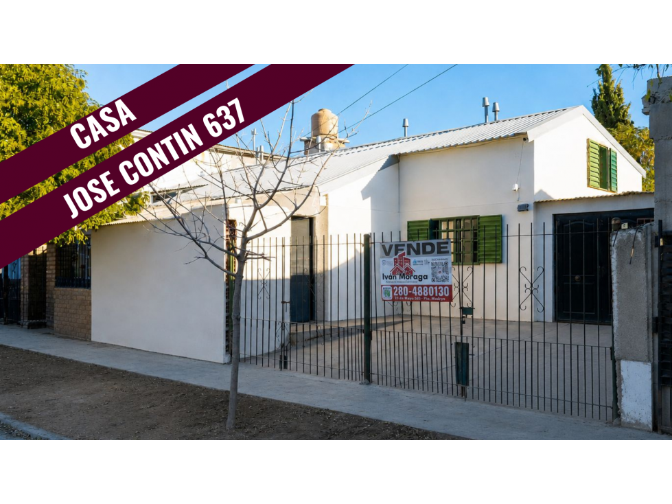 CASA 5 AMBIENTES - GARAGE - PATIO - JOSÉ CONTIN 637 - MADRYN - 1