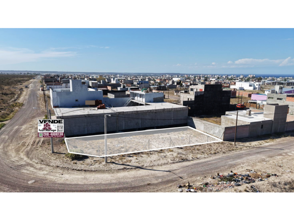 LOTE EN ESQUINA - DORREGO II CANCELADO - 328.11 m2 -PUERTO MADRYN - 3